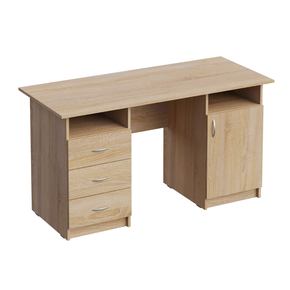 Стіл з тумбою і 3-ма шухлядами П 474, 1400x700x750 мм. МЕБЛІ ТЕХНОСТИЛЬ